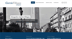 Desktop Screenshot of abogadosgarciavillegas.com
